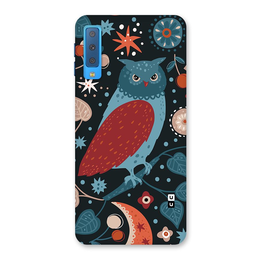 Nordic Arts Owl Back Case for Galaxy A7 (2018)