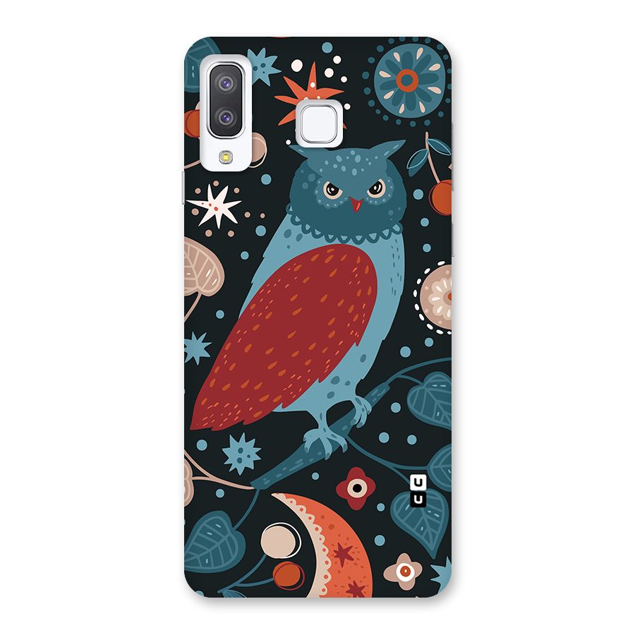 Nordic Arts Owl Back Case for Galaxy A8 Star