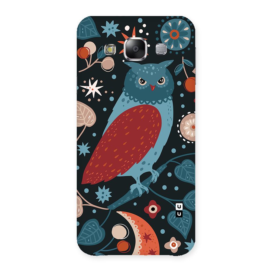 Nordic Arts Owl Back Case for Galaxy E5