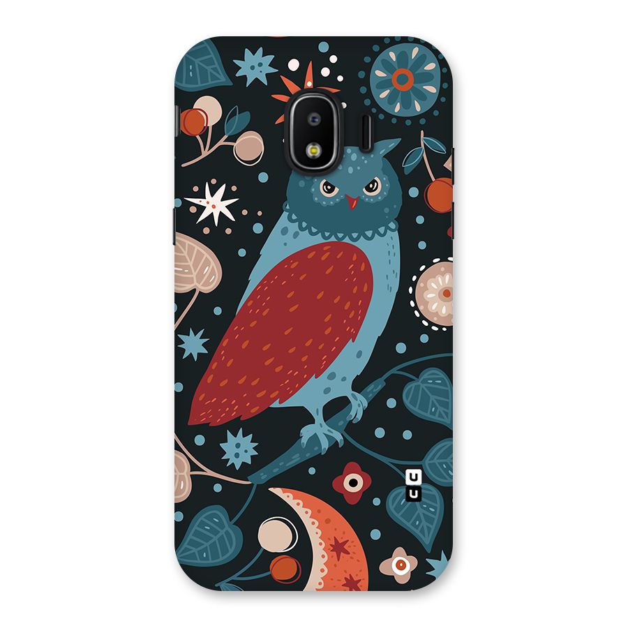 Nordic Arts Owl Back Case for Galaxy J2 Pro 2018
