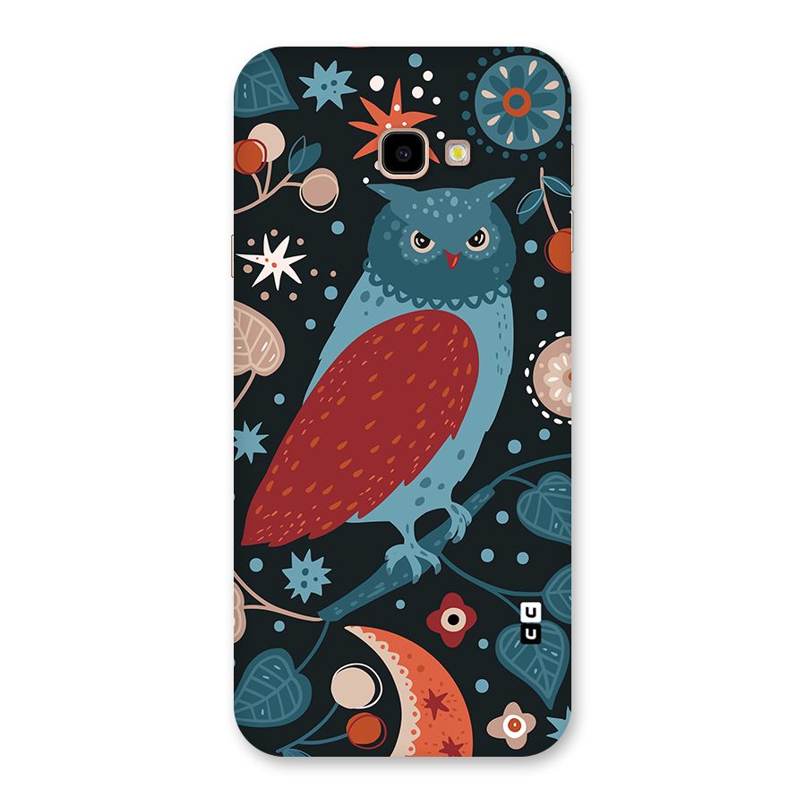 Nordic Arts Owl Back Case for Galaxy J4 Plus