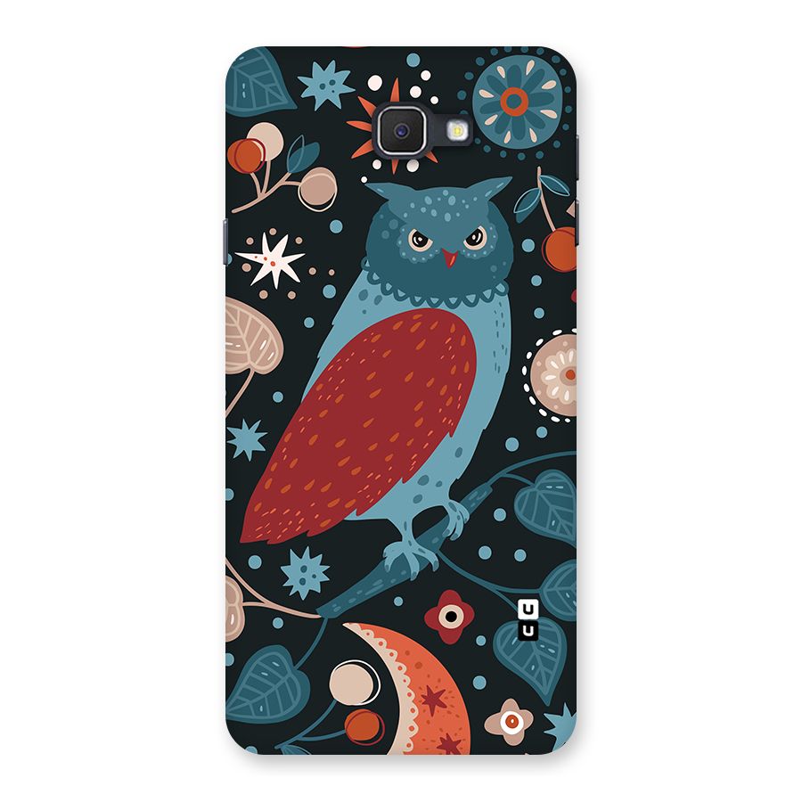 Nordic Arts Owl Back Case for Galaxy J7 Prime