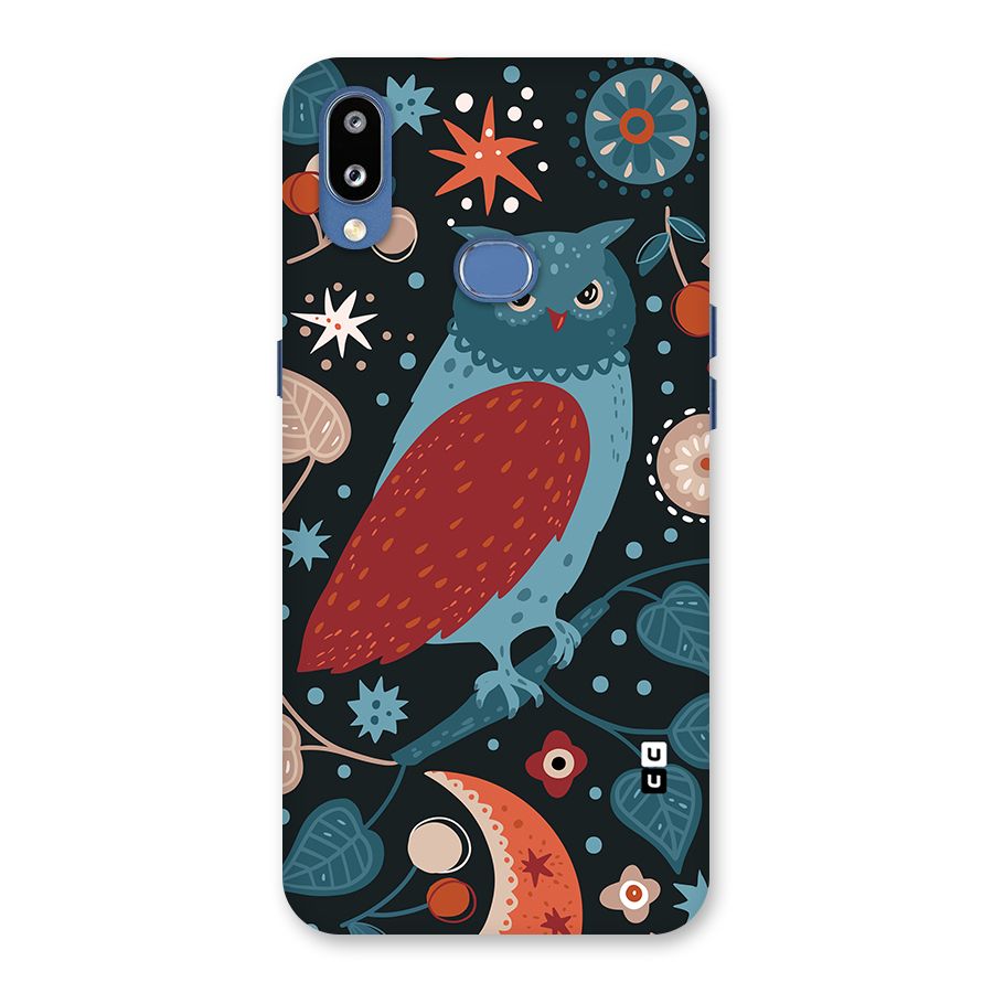 Nordic Arts Owl Back Case for Galaxy M01s