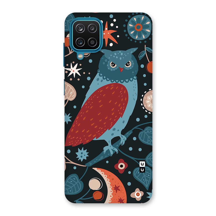 Nordic Arts Owl Back Case for Galaxy M12