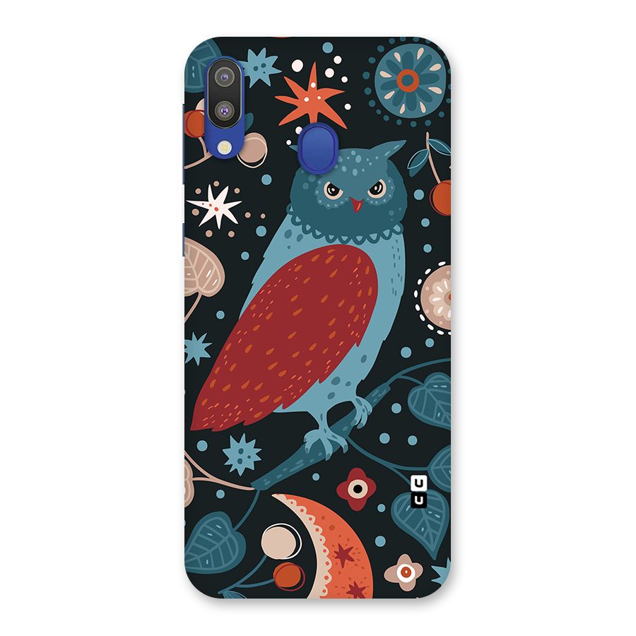 Nordic Arts Owl Back Case for Galaxy M20