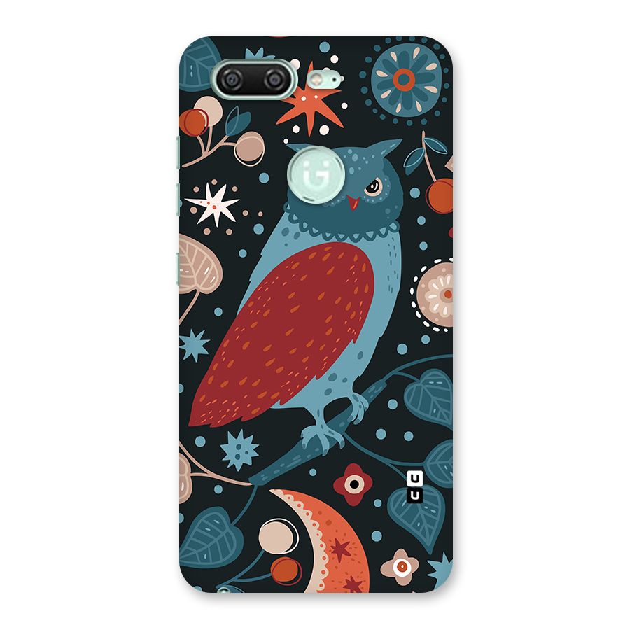 Nordic Arts Owl Back Case for Gionee S10