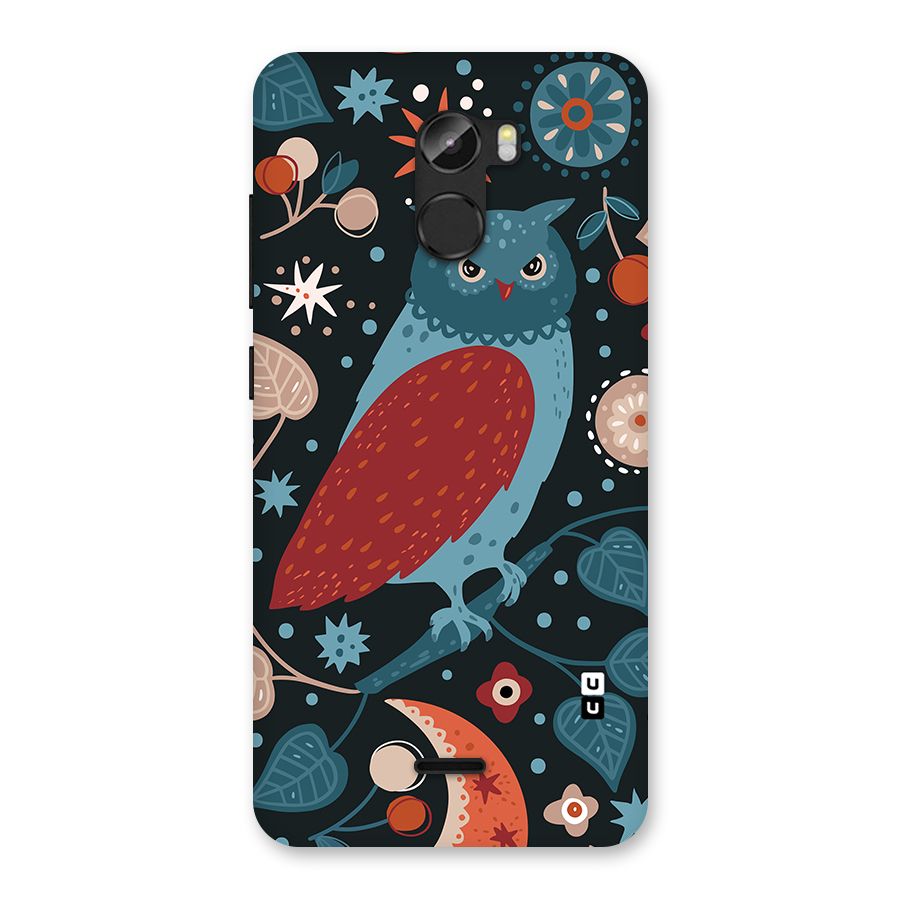 Nordic Arts Owl Back Case for Gionee X1