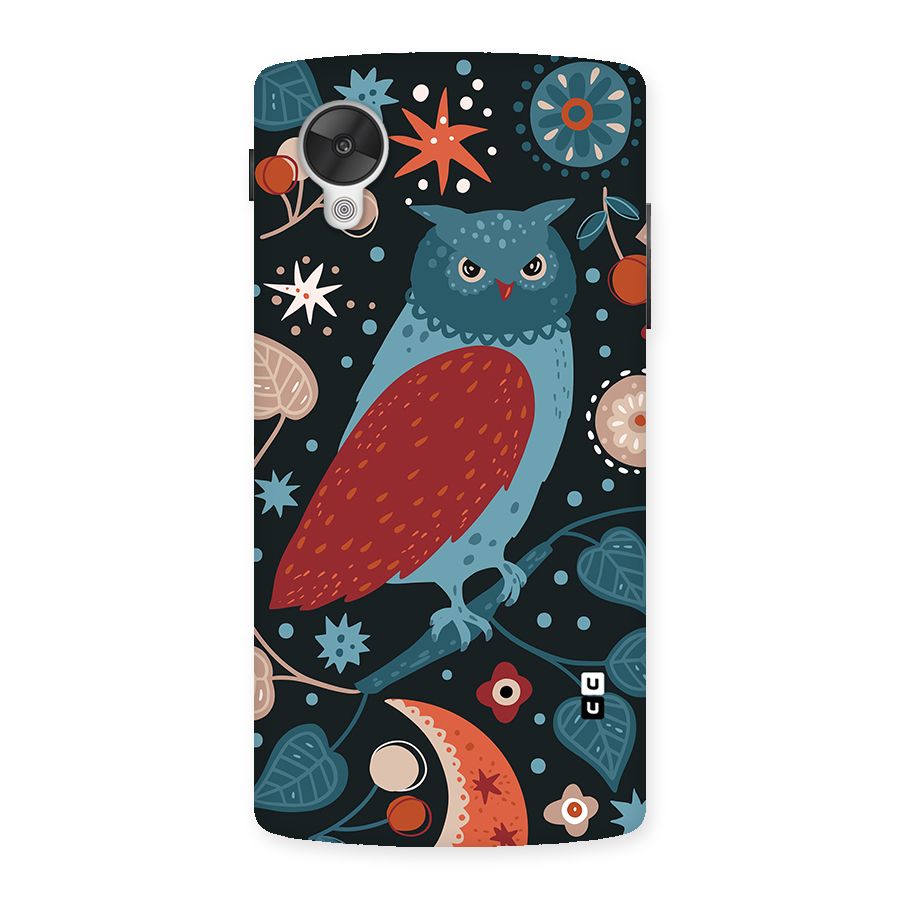 Nordic Arts Owl Back Case for Google Nexus 5