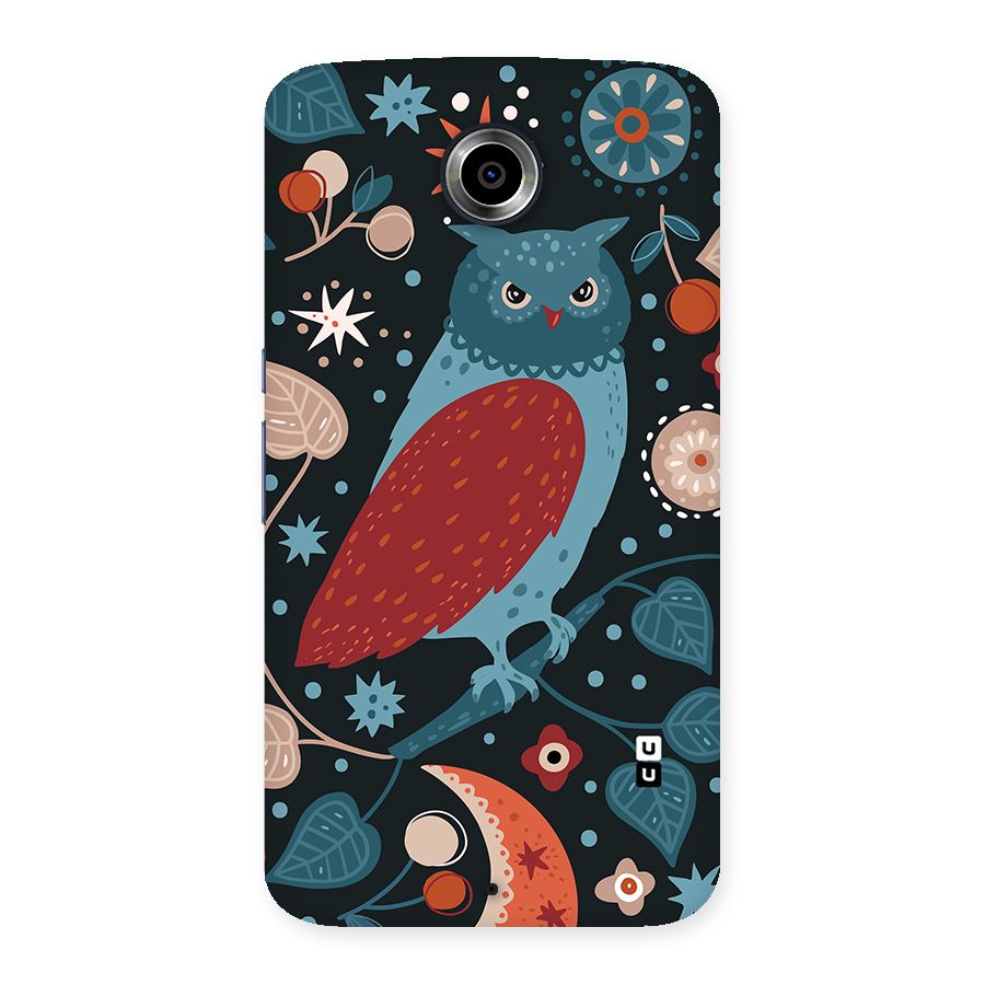 Nordic Arts Owl Back Case for Google Nexus 6
