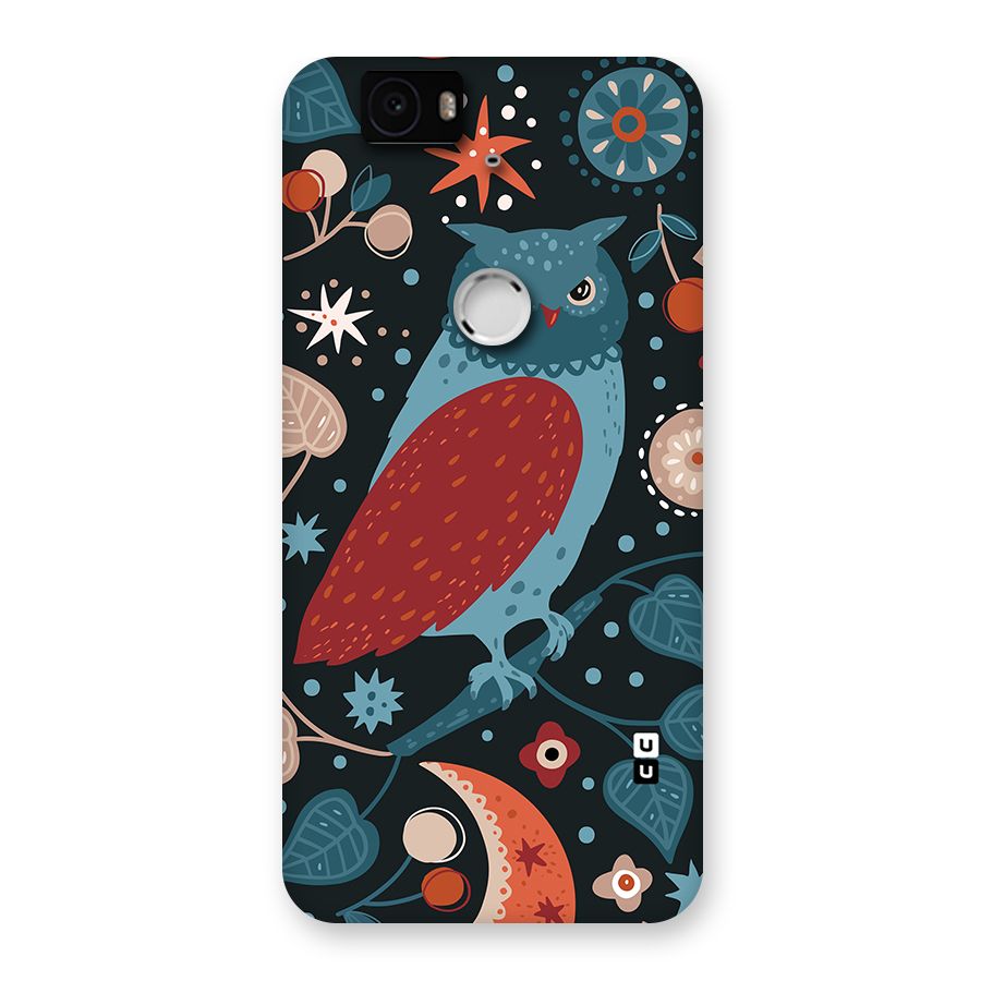 Nordic Arts Owl Back Case for Google Nexus 6P