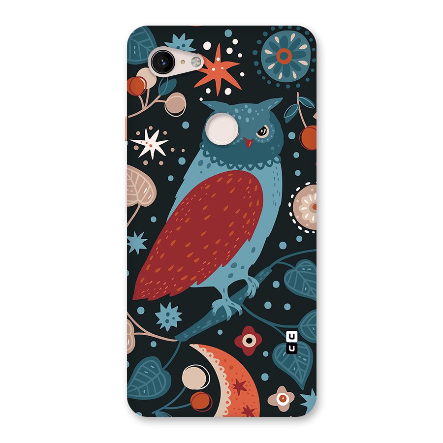 Nordic Arts Owl Back Case for Google Pixel 3 XL
