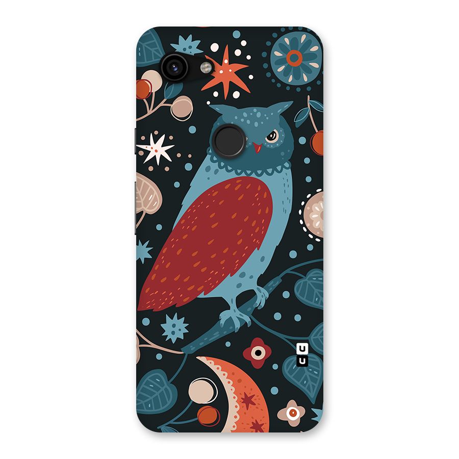 Nordic Arts Owl Back Case for Google Pixel 3a