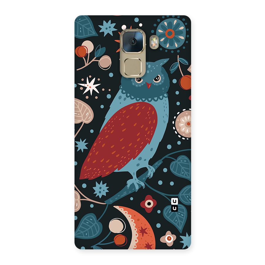 Nordic Arts Owl Back Case for Honor 7
