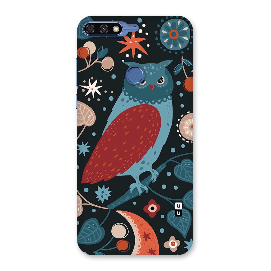 Nordic Arts Owl Back Case for Honor 7C