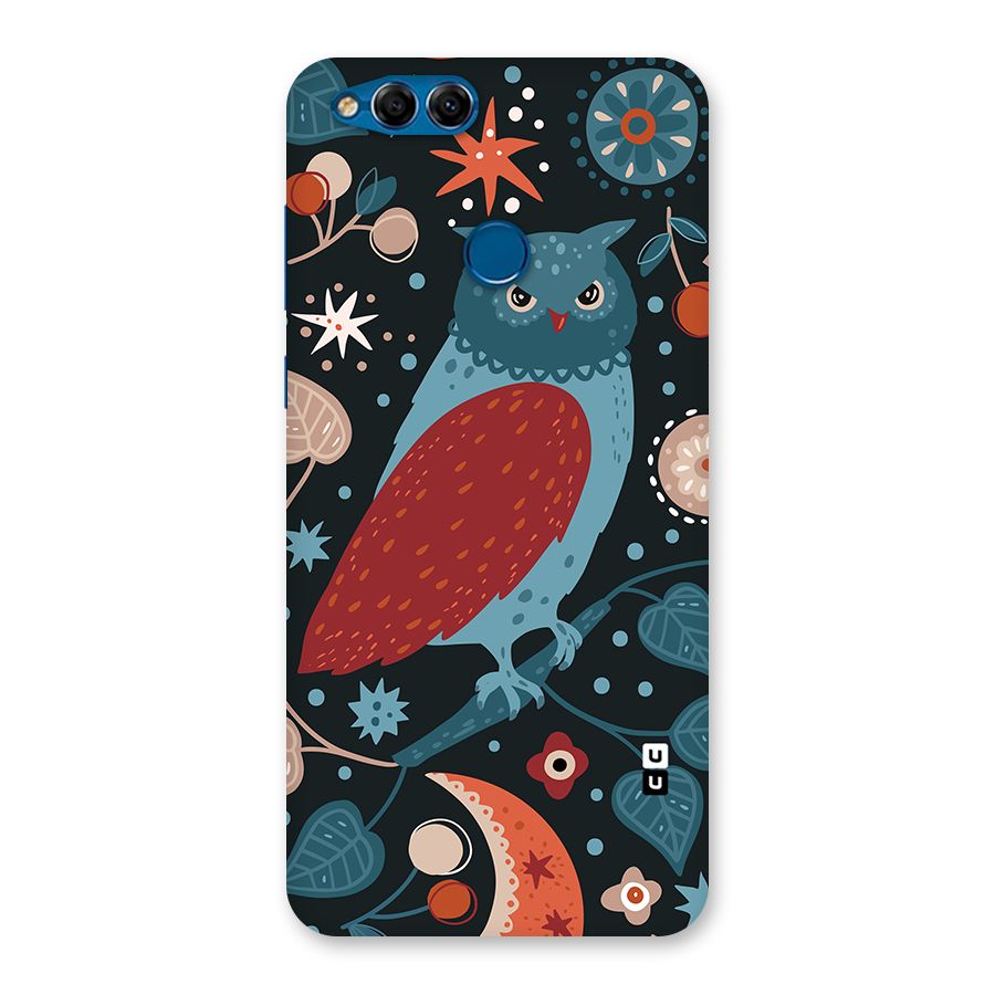 Nordic Arts Owl Back Case for Honor 7X