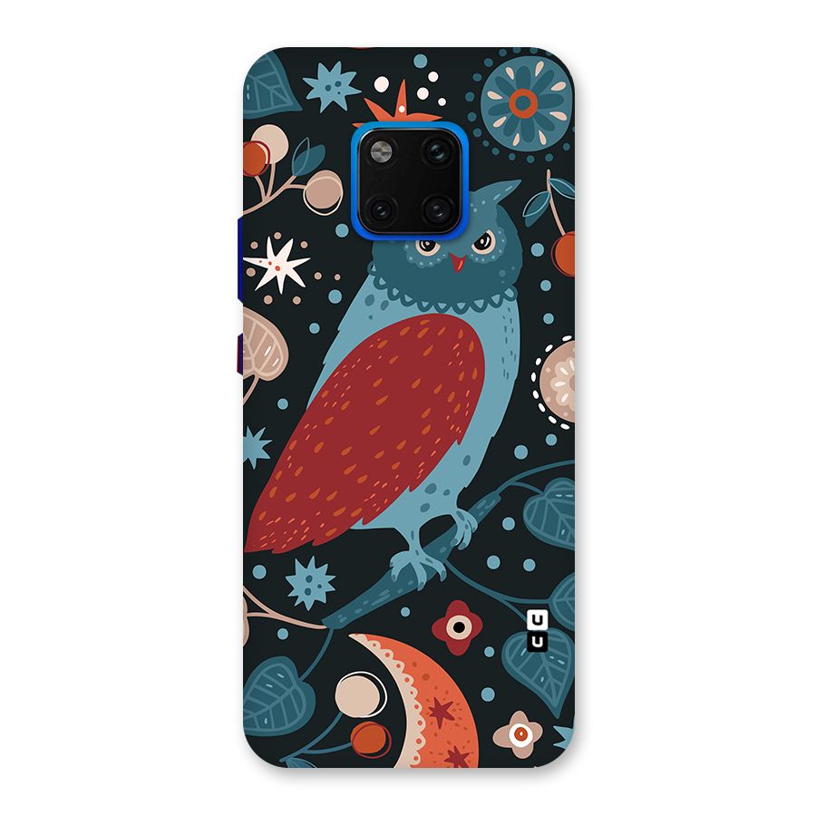 Nordic Arts Owl Back Case for Huawei Mate 20 Pro