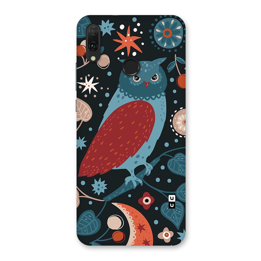 Nordic Arts Owl Back Case for Huawei Y9 (2019)