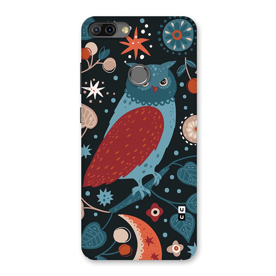 Nordic Arts Owl Back Case for Infinix Hot 6 Pro