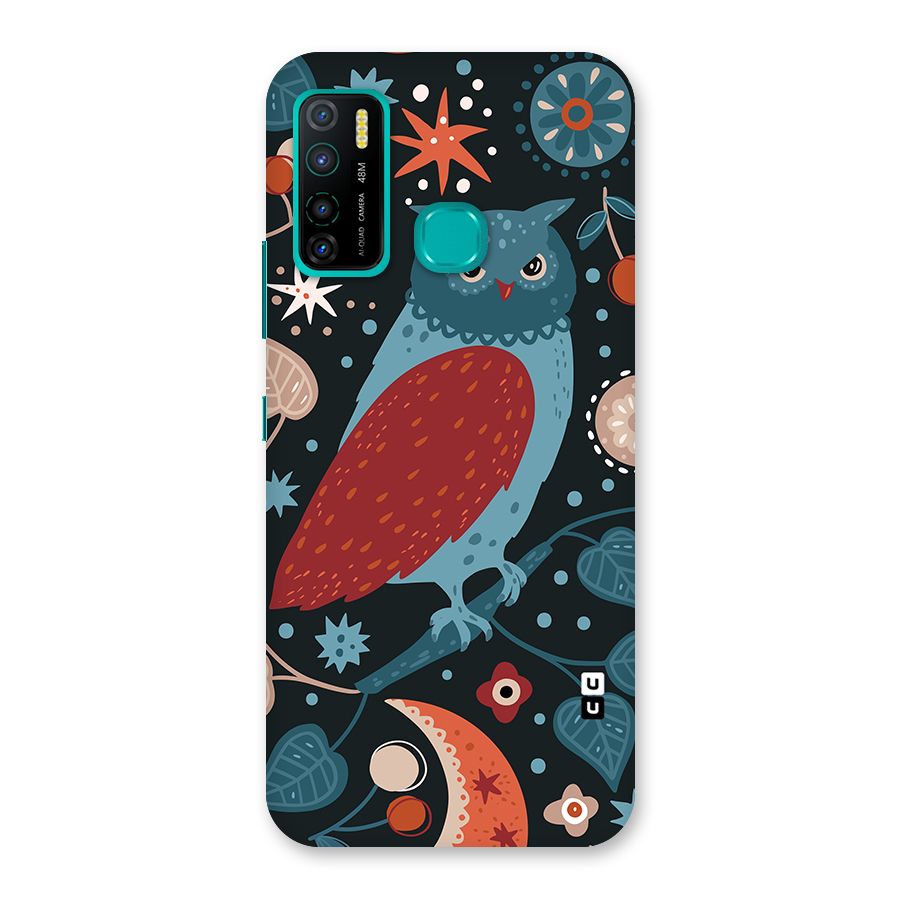 Nordic Arts Owl Back Case for Infinix Hot 9 Pro
