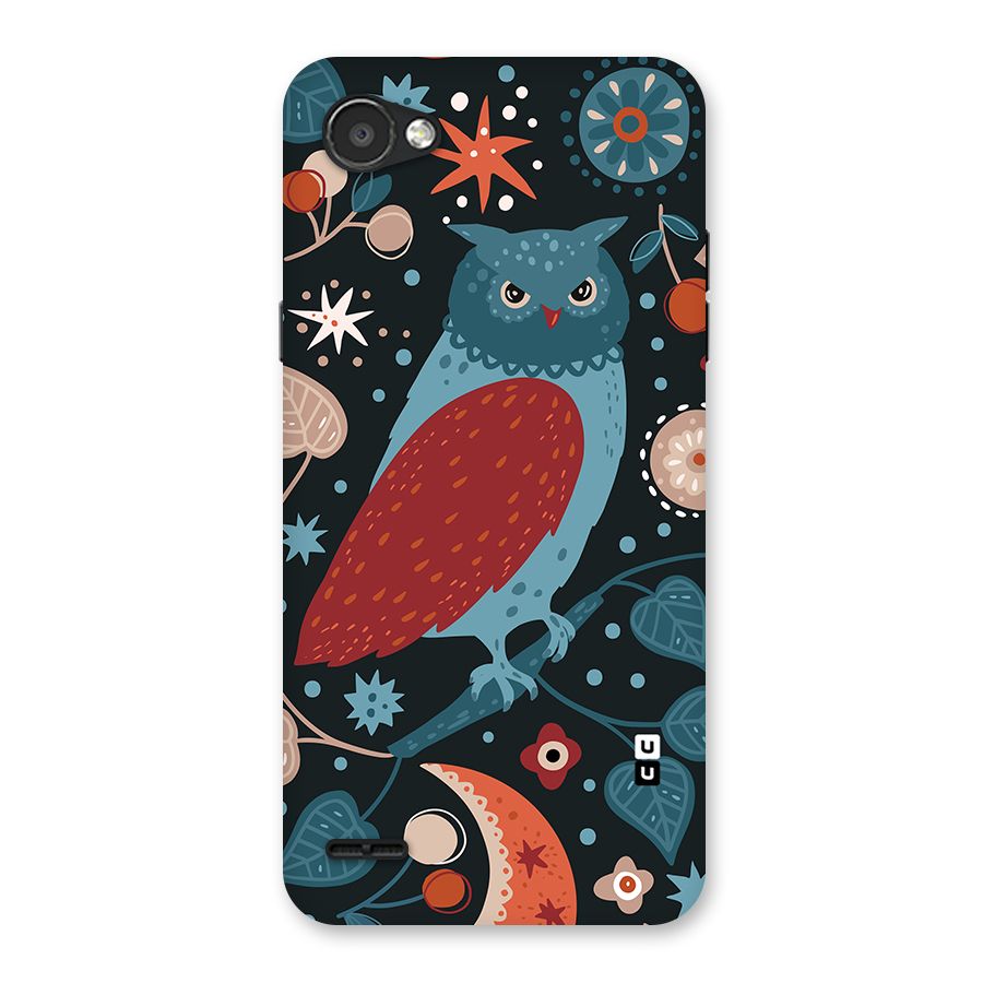 Nordic Arts Owl Back Case for LG Q6