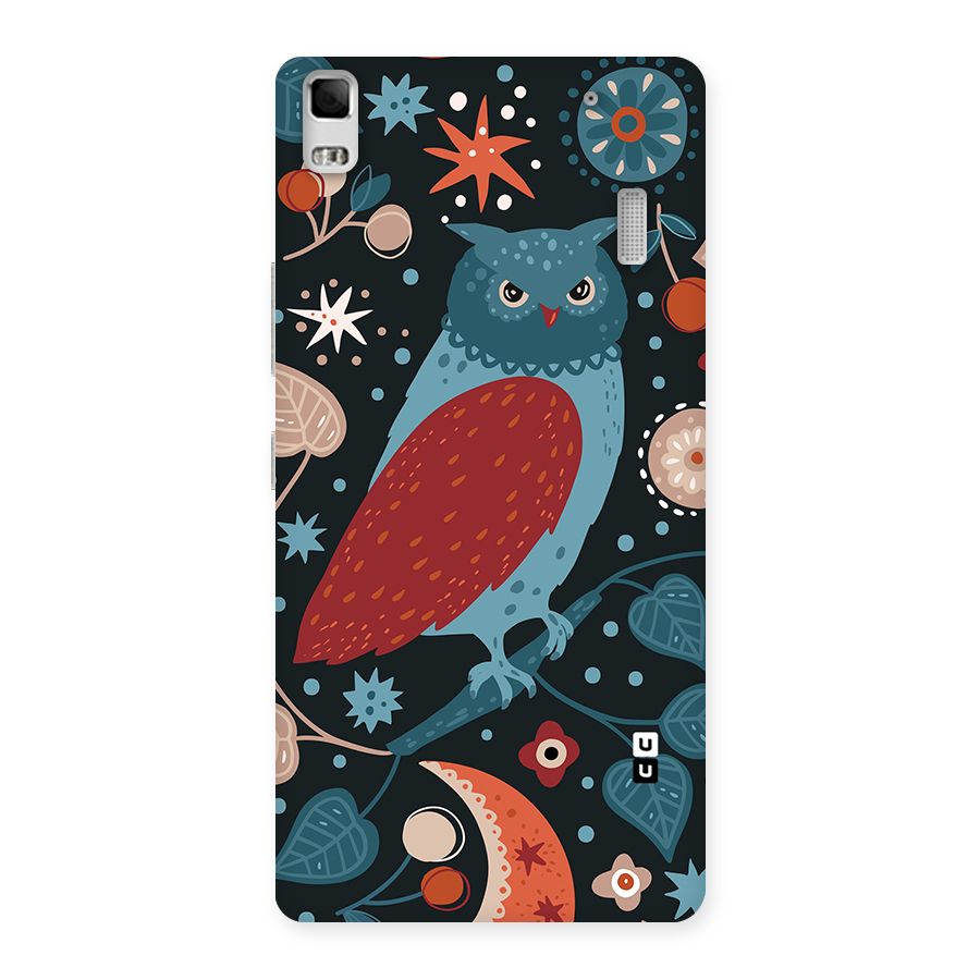 Nordic Arts Owl Back Case for Lenovo A7000