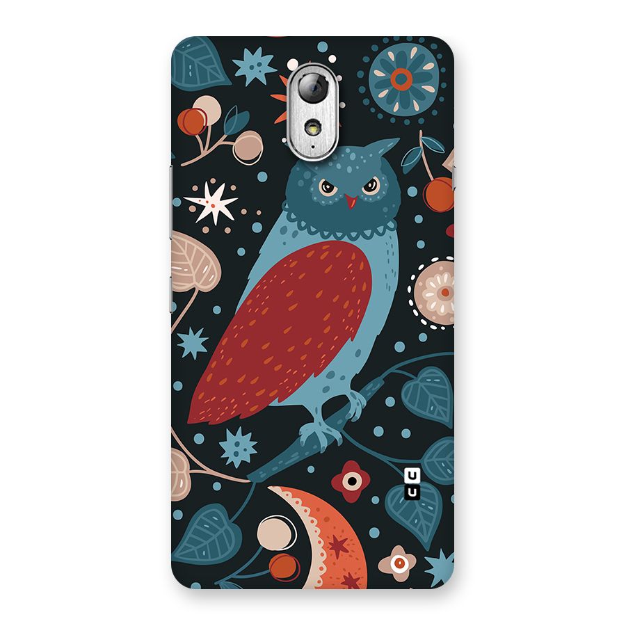 Nordic Arts Owl Back Case for Lenovo Vibe P1M