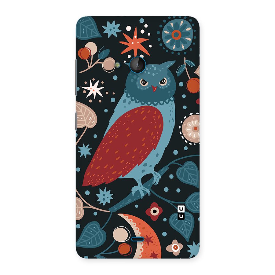 Nordic Arts Owl Back Case for Lumia 540