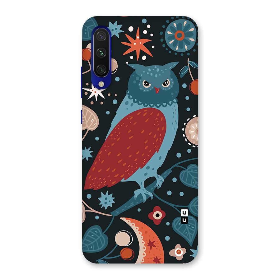Nordic Arts Owl Back Case for Mi A3