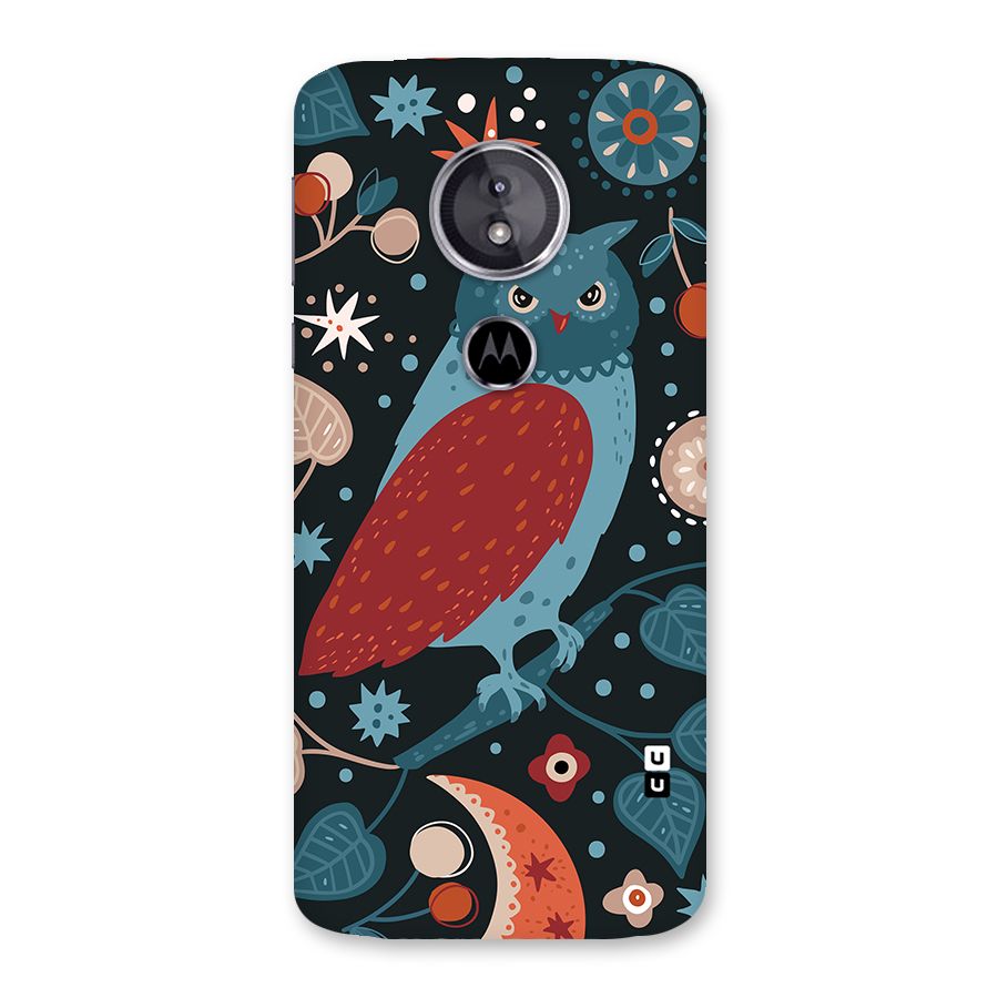 Nordic Arts Owl Back Case for Moto E5
