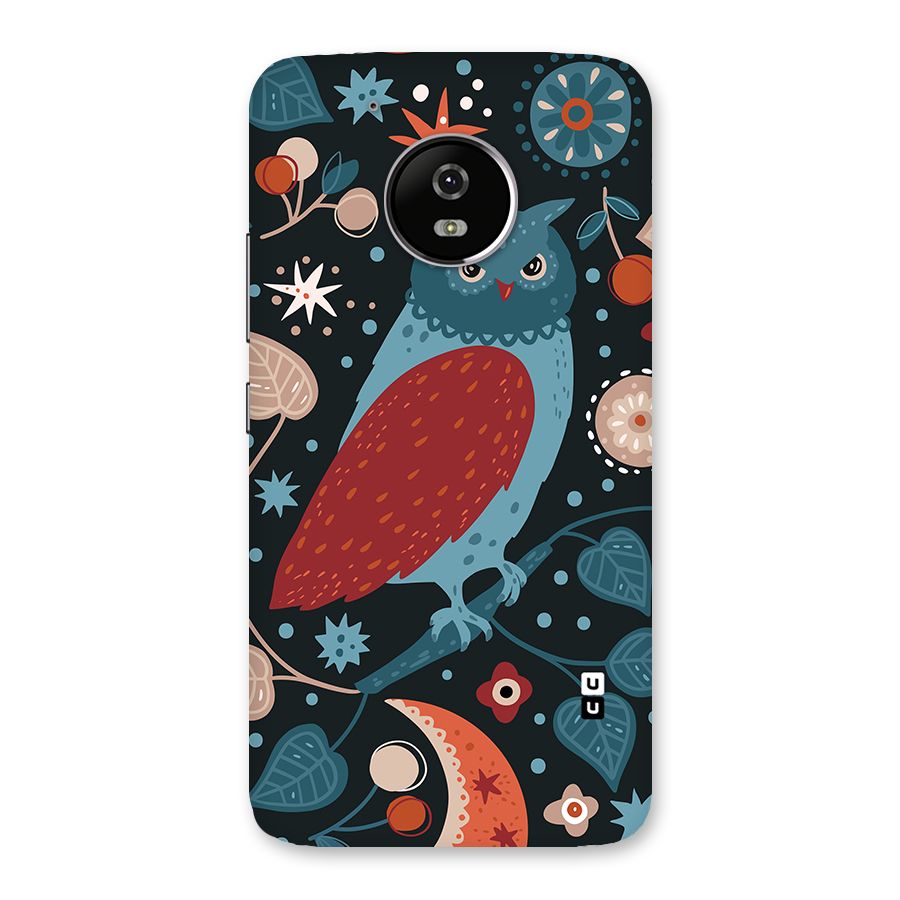 Nordic Arts Owl Back Case for Moto G5