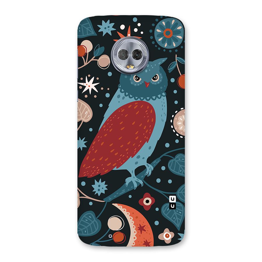 Nordic Arts Owl Back Case for Moto G6
