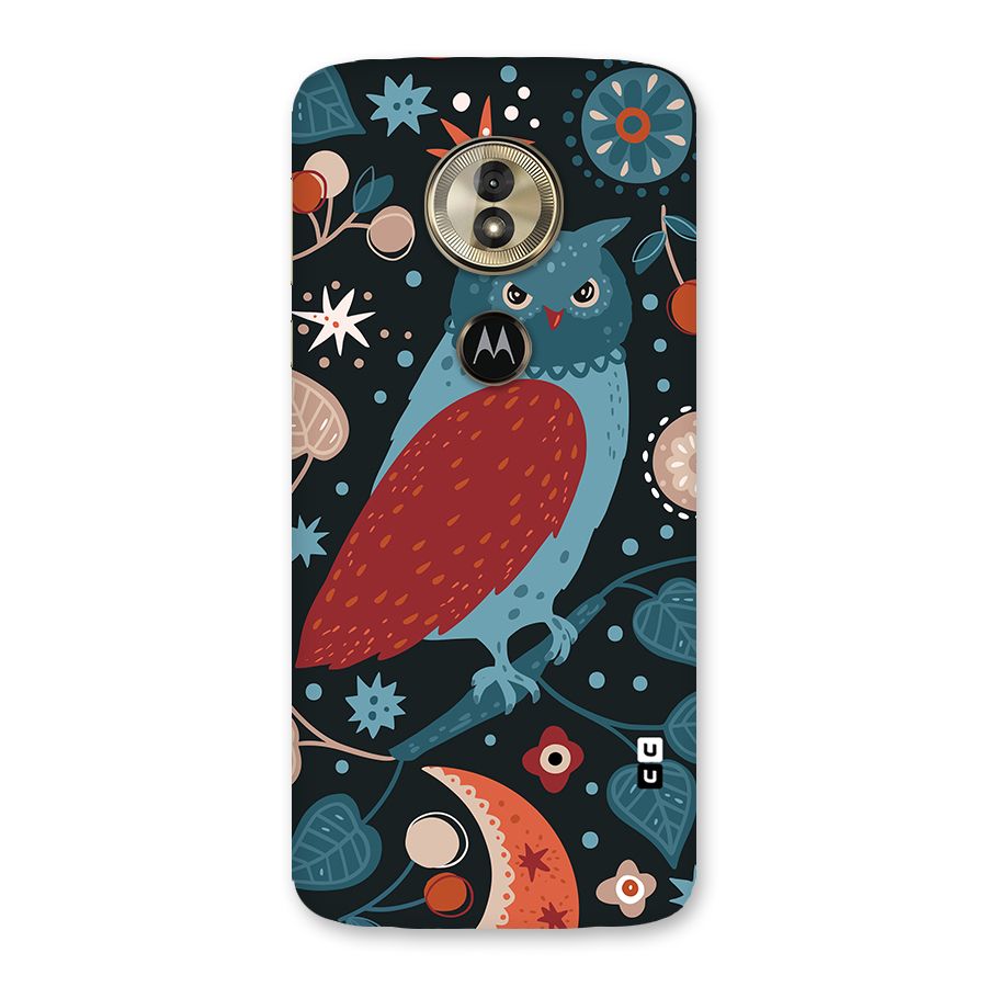 Nordic Arts Owl Back Case for Moto G6 Play