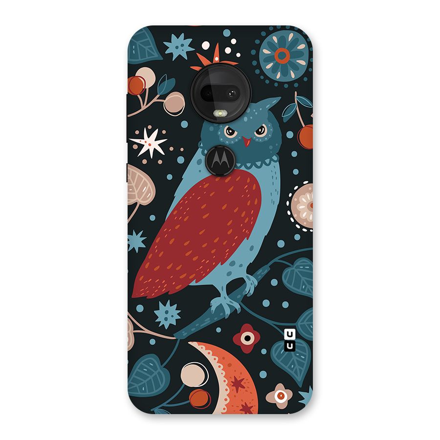 Nordic Arts Owl Back Case for Moto G7