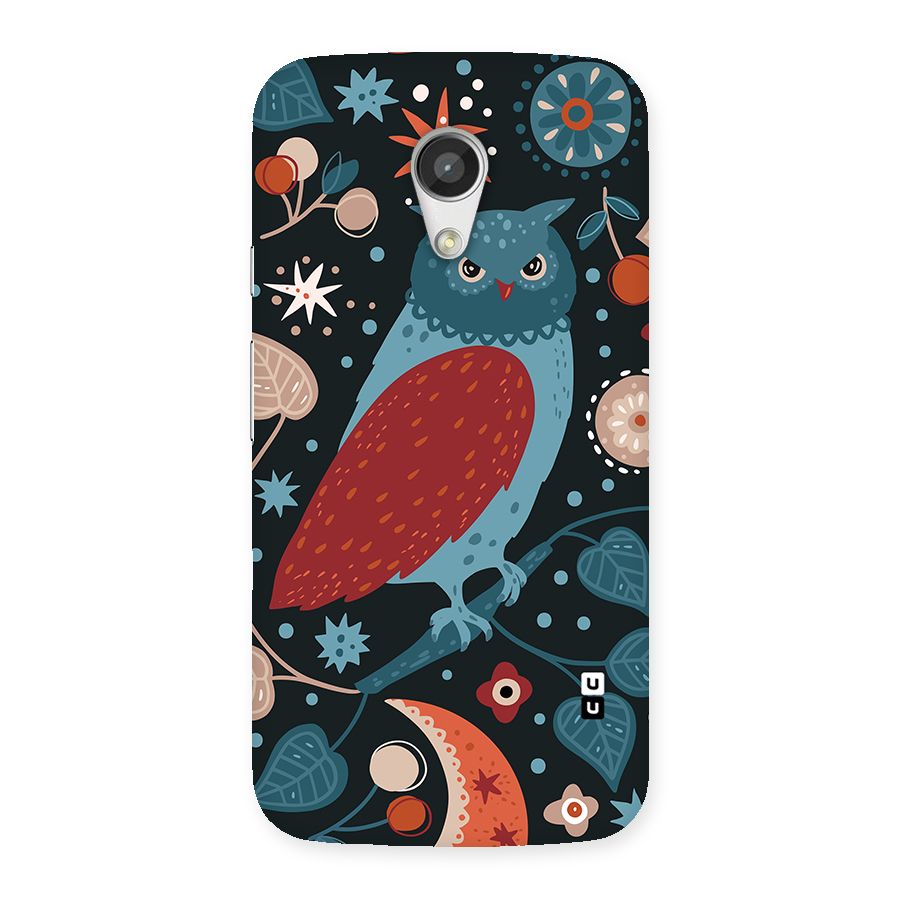 Nordic Arts Owl Back Case for Moto G 2nd Gen