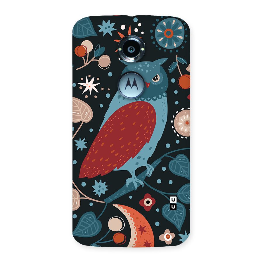 Nordic Arts Owl Back Case for Moto X2