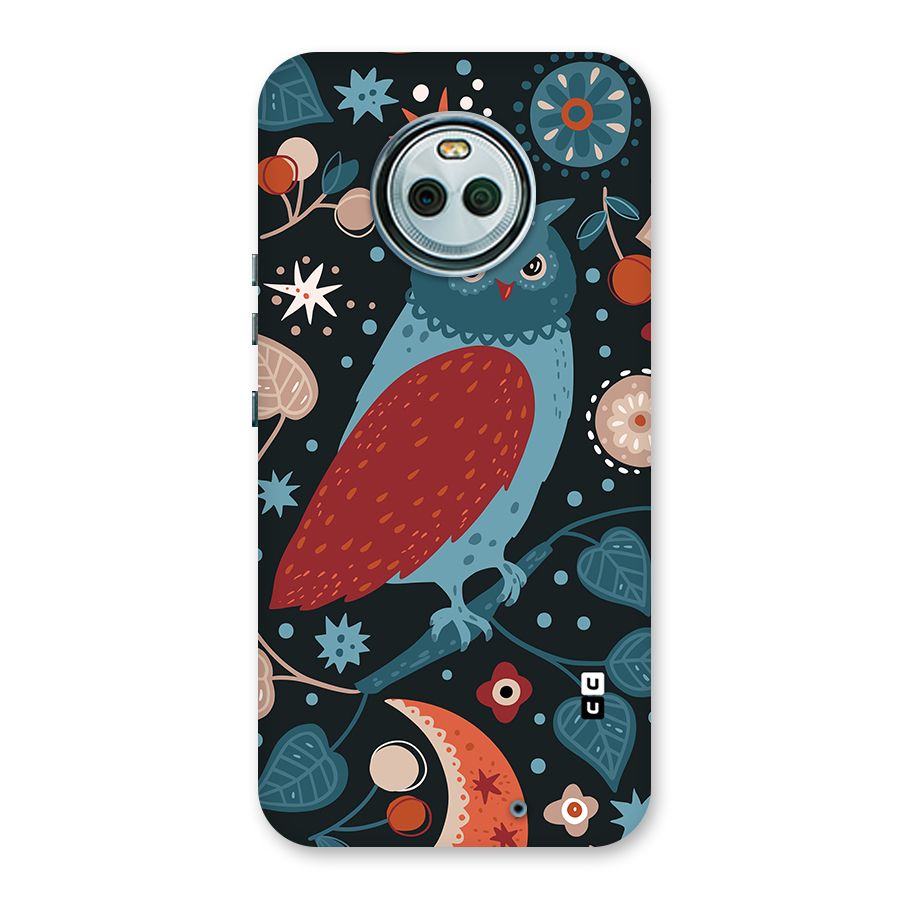 Nordic Arts Owl Back Case for Moto X4