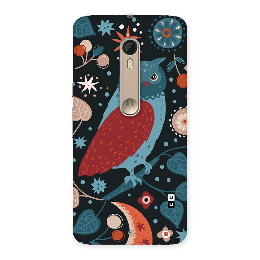 Nordic Arts Owl Back Case for Moto X Style