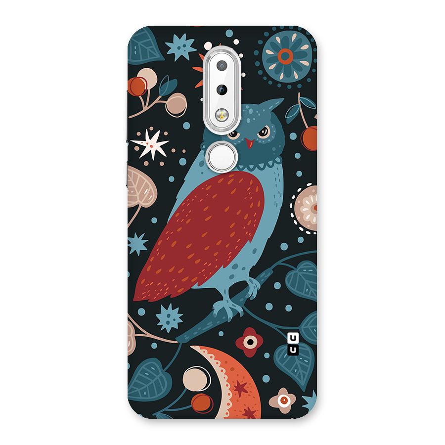 Nordic Arts Owl Back Case for Nokia 6.1 Plus