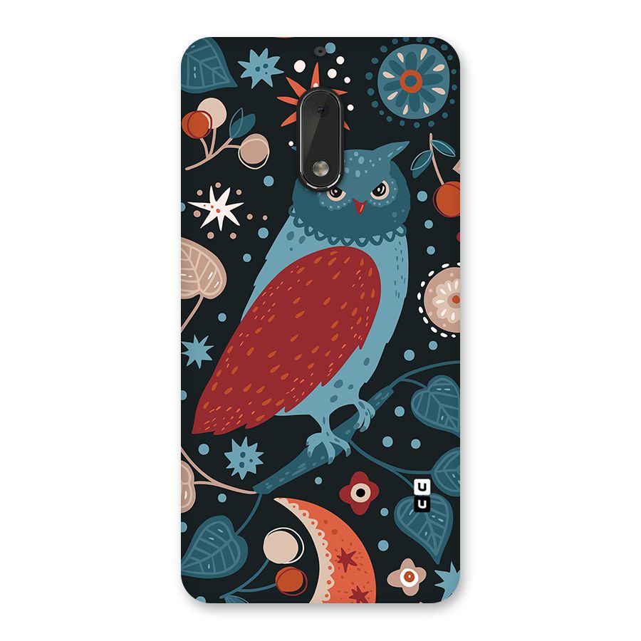 Nordic Arts Owl Back Case for Nokia 6