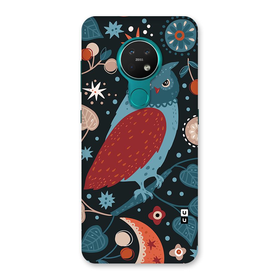Nordic Arts Owl Back Case for Nokia 7.2
