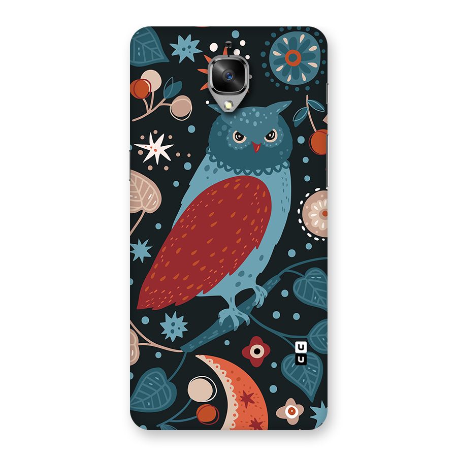 Nordic Arts Owl Back Case for OnePlus 3