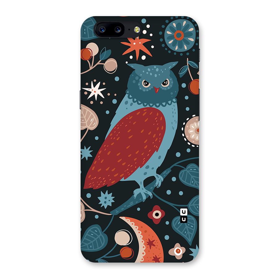 Nordic Arts Owl Back Case for OnePlus 5