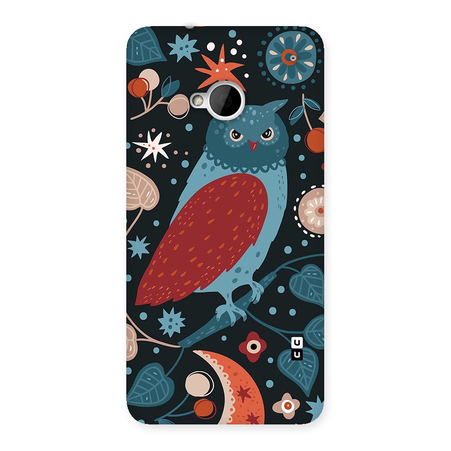 Nordic Arts Owl Back Case for One M7 (Single Sim)