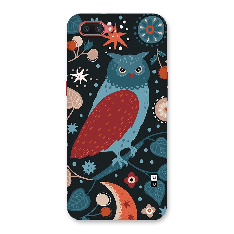 Nordic Arts Owl Back Case for Oppo A3s