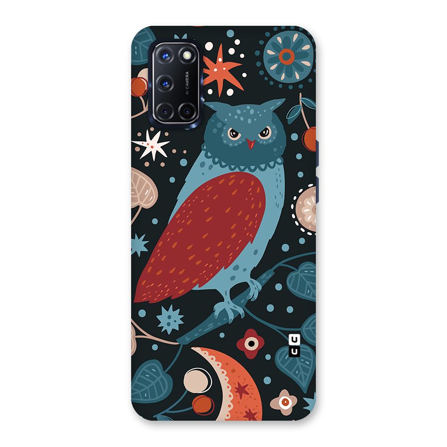 Nordic Arts Owl Back Case for Oppo A52