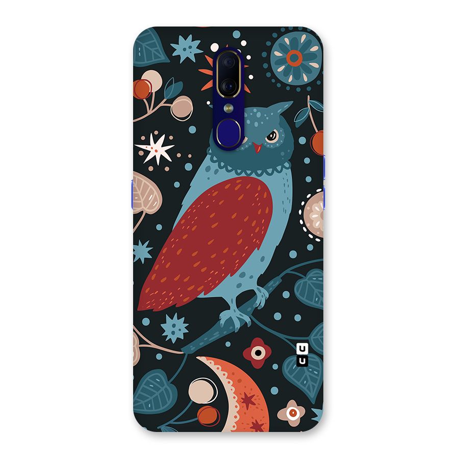 Nordic Arts Owl Back Case for Oppo A9