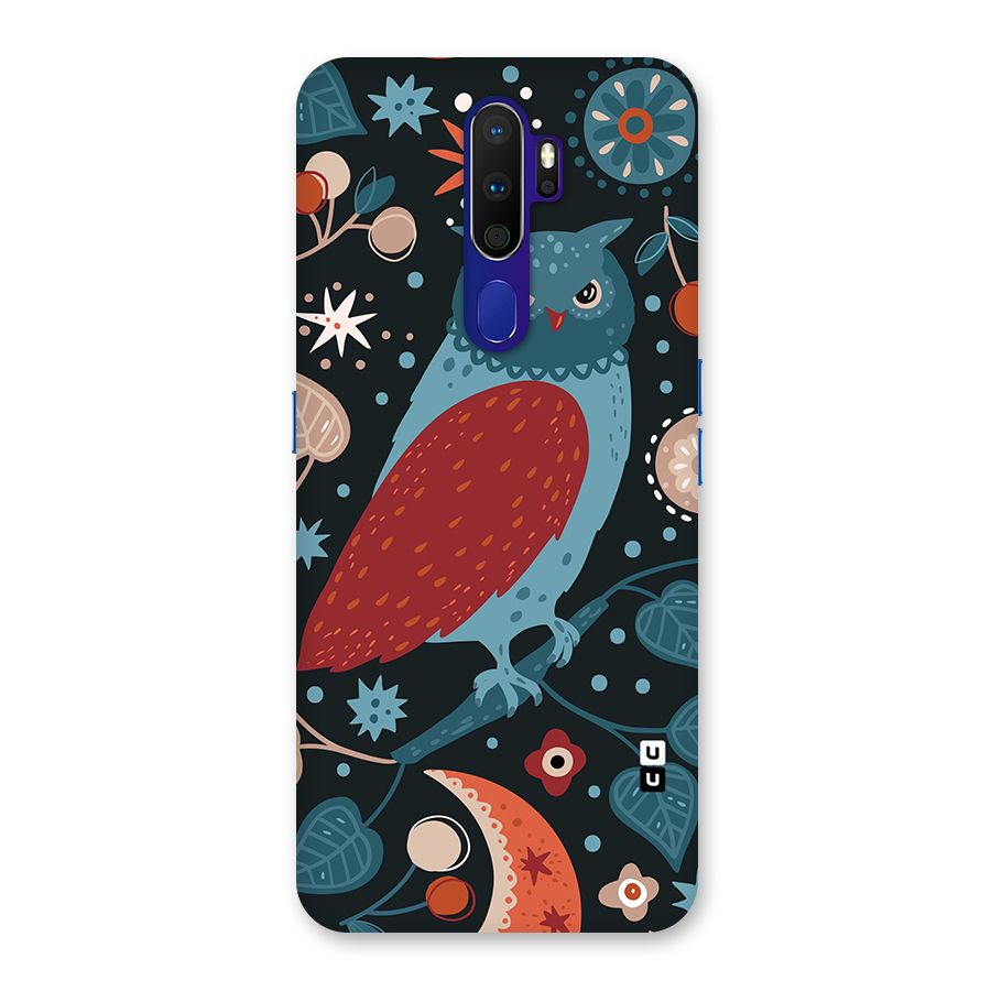 Nordic Arts Owl Back Case for Oppo A9 (2020)