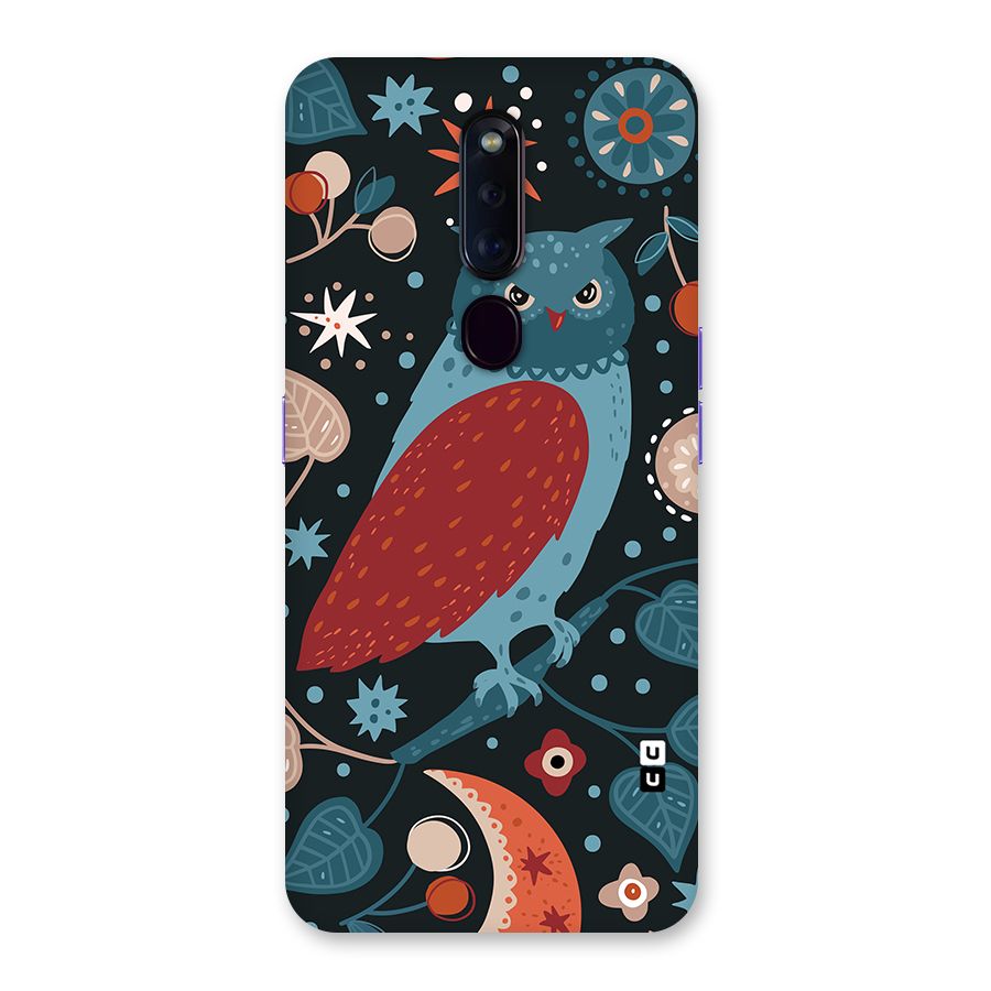 Nordic Arts Owl Back Case for Oppo F11 Pro
