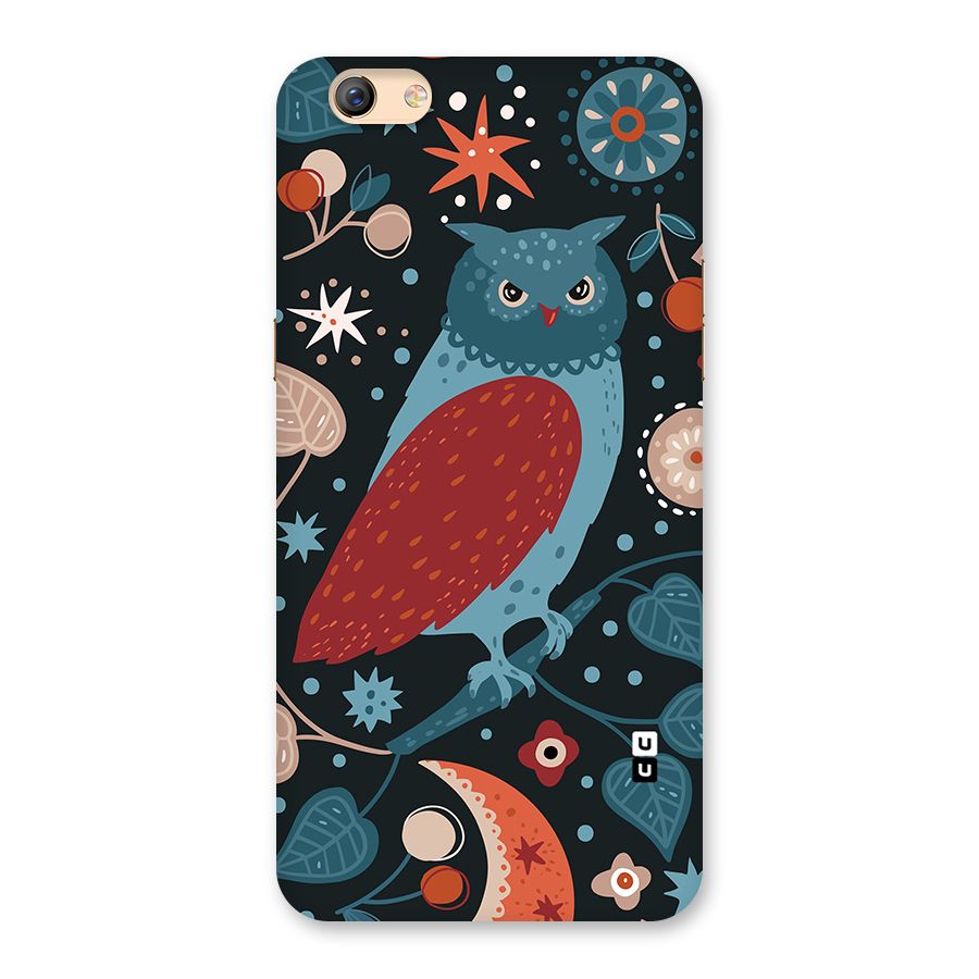 Nordic Arts Owl Back Case for Oppo F3 Plus