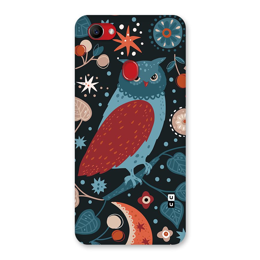 Nordic Arts Owl Back Case for Oppo F7